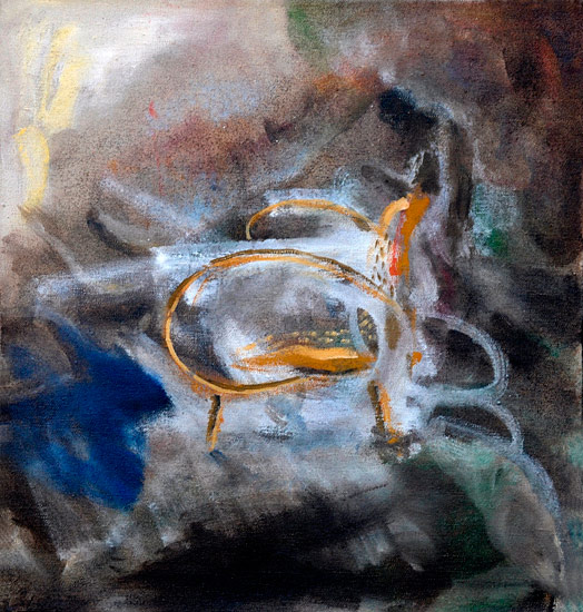 K�es�lko, 55x65 cm, olej na pl�tn�, 2010